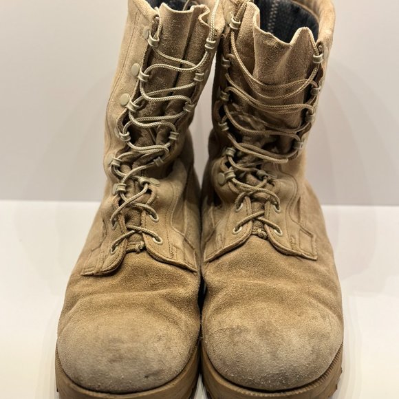 MEN MILITARY VIBRAM BOOTS SIZE 12.5 main image 5
